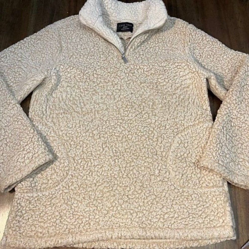Love Tree 1/4 Zip Soft Pullover - Picture 5 of 9